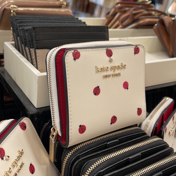 Kate Spade Staci Small Ladybug Zip Around Wallet
COLOR:
Cream Multi - Picture 2 of 16